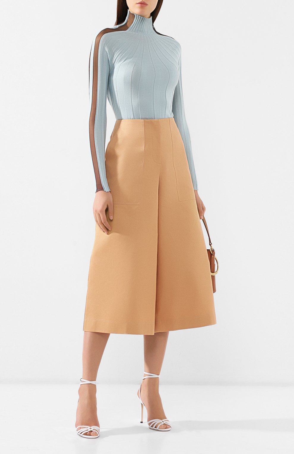 Водолазка из смеси кашемира и шелка GIORGIO ARMANI, арт. 3GAM25/AM49Z, фото 2