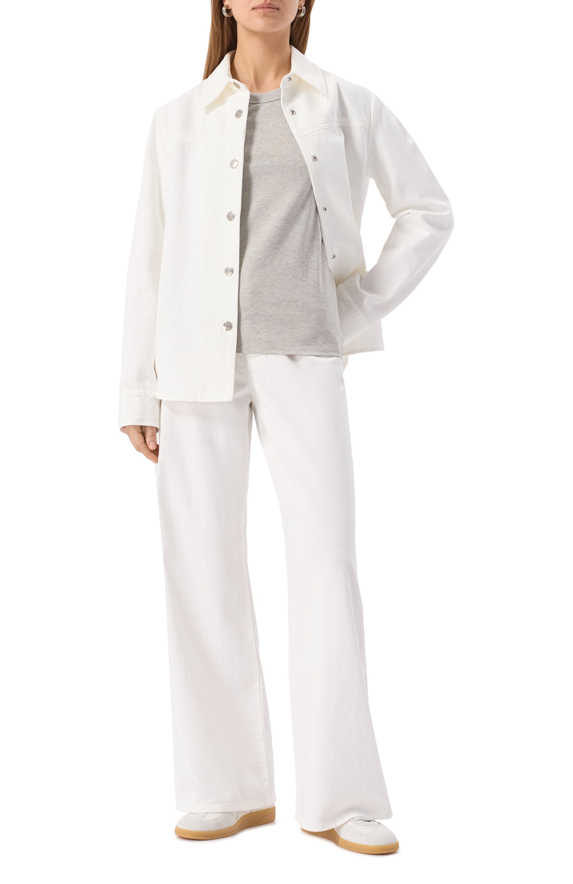 Хлопковая майка LOULOU DE SAISON, арт. P0S0, фото 2