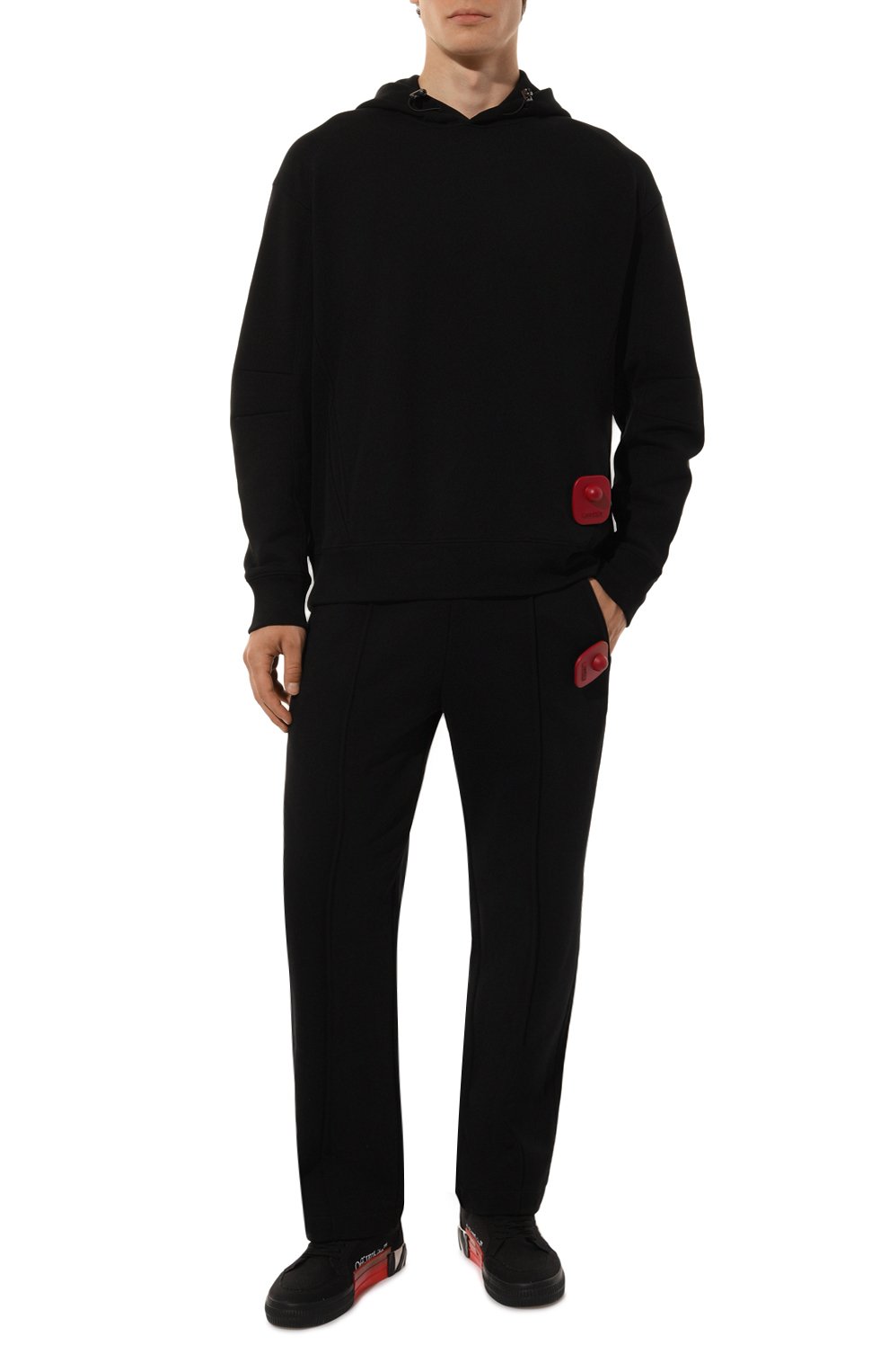 Хлопковые брюки MOSCHINO, арт. A0324/7028, фото 2