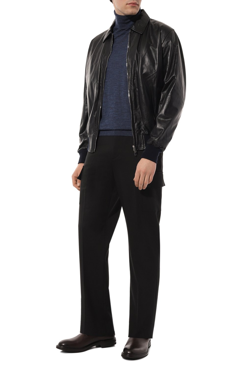 Шерстяная водолазка BOSS, арт. 50468262, фото 2