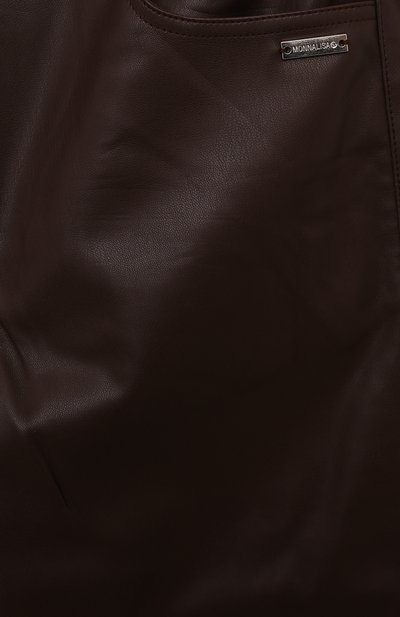 Брюки из экокожи MONNALISA, арт. 49D406, фото 3