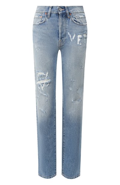 Женские джинсы с потертостями VETEMENTS, арт. WAH20PA309