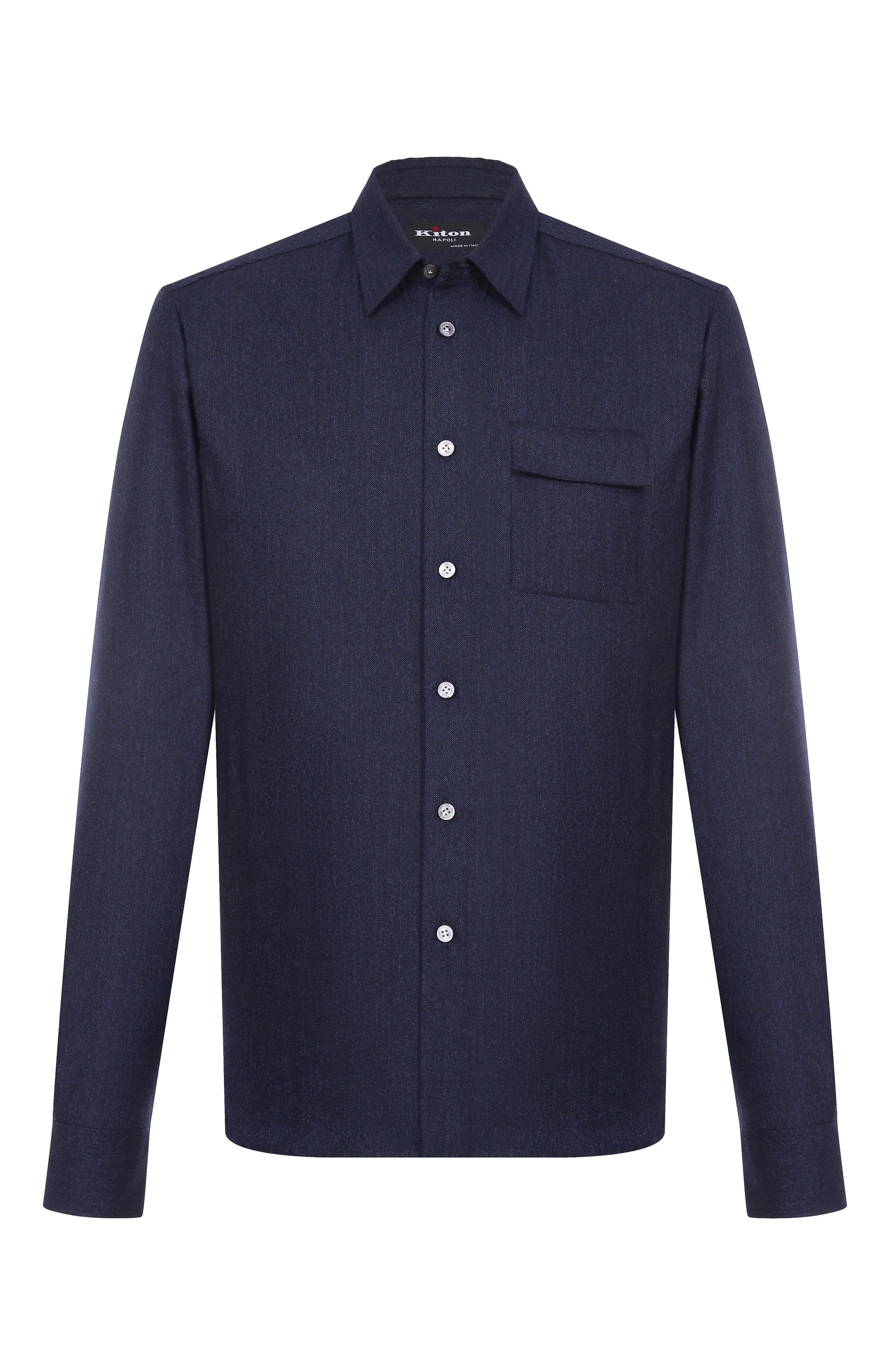 Шерстяная рубашка KITON, арт. UMCBUBAK0167G01, фото 1
