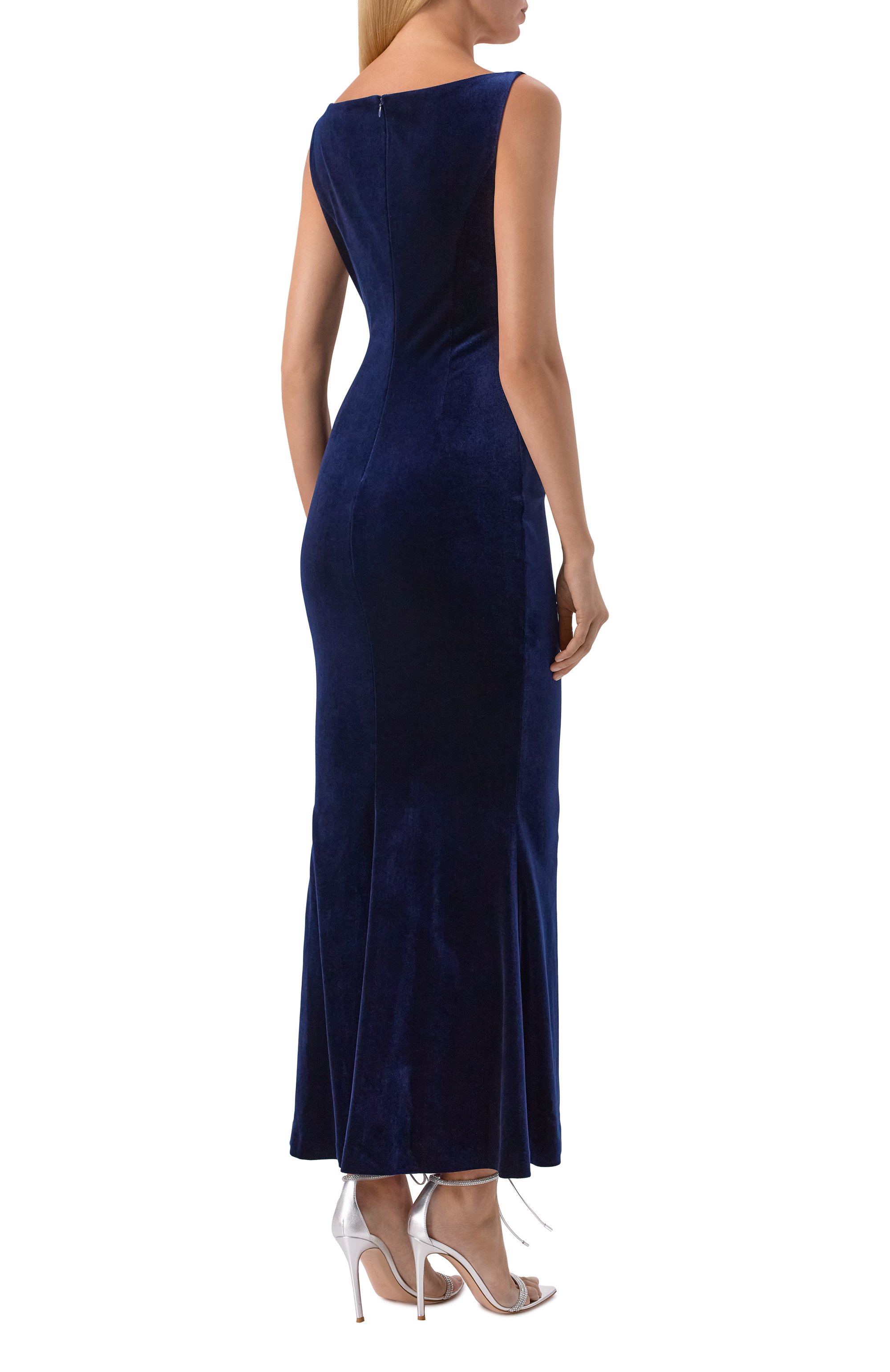 Бархатное платье YANINA, арт. T-3187A, фото 4