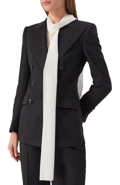 Жакет из кашемира и шелка DOLCE & GABBANA, арт. F29KKT/GDDC0, фото 3
