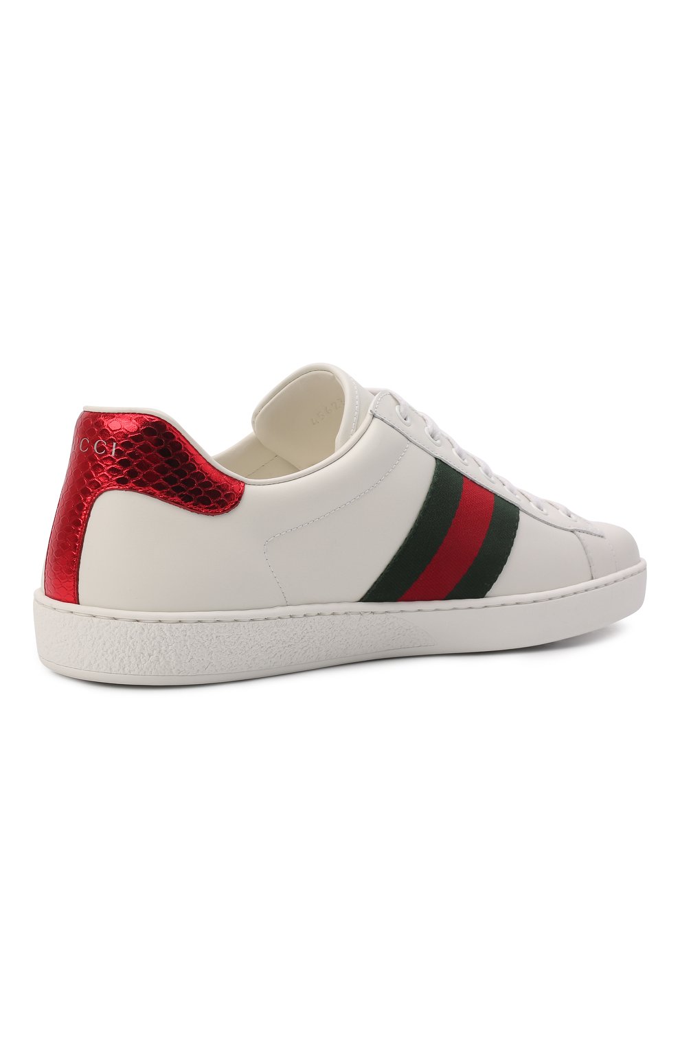 Кожаные кеды ace GUCCI, арт. 456230/02JP0, фото 5