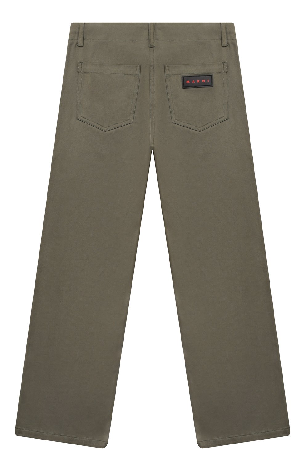 Хлопковые брюки MARNI, арт. M01217/M00T2, фото 2