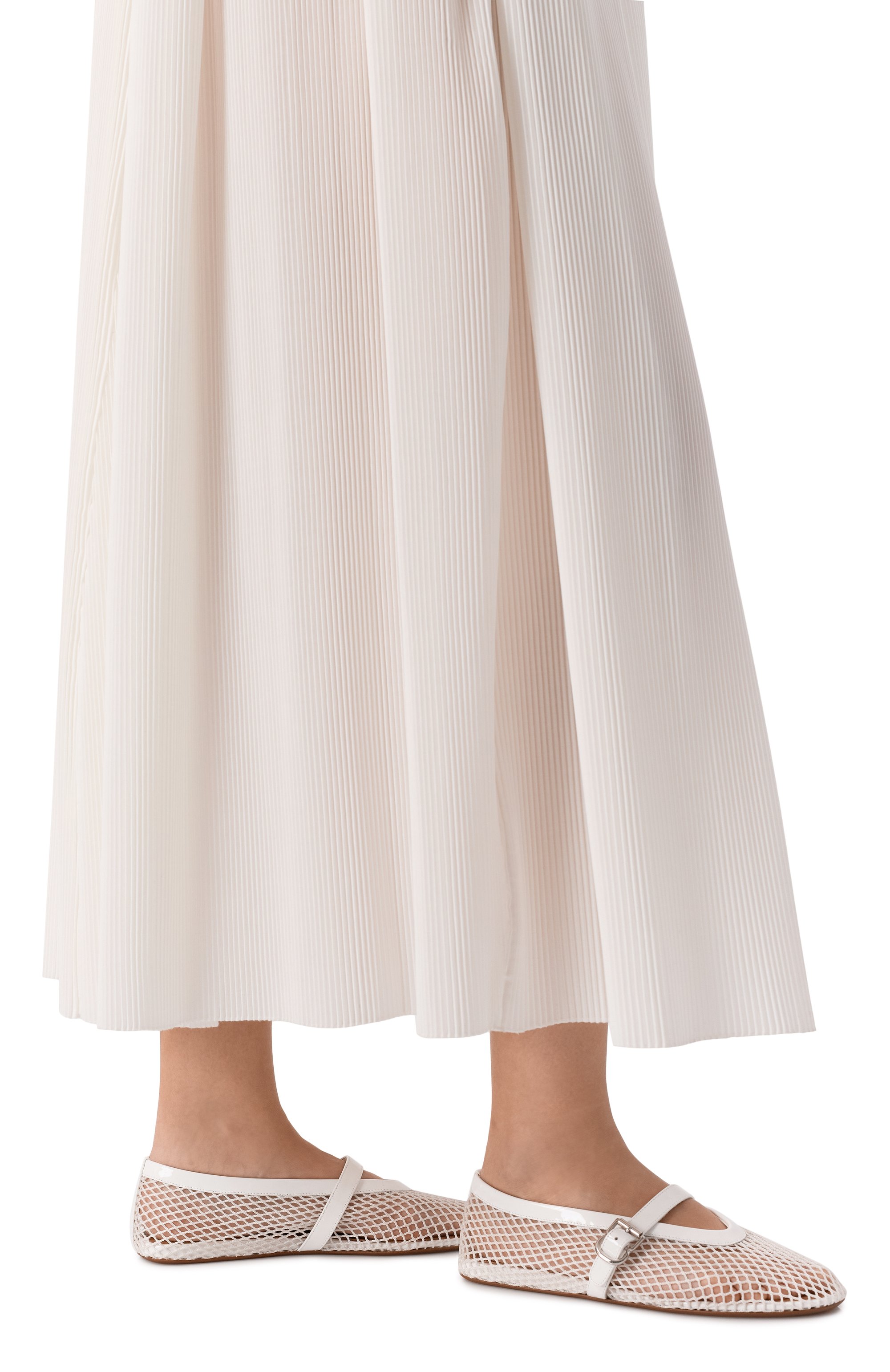 Текстильные балетки ALAIA, арт. AA3A029TK007, фото 2