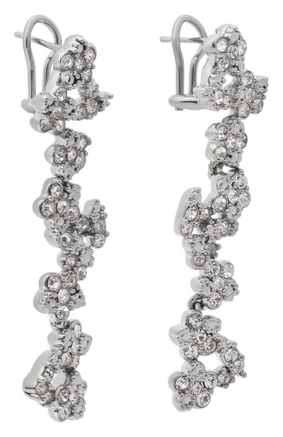 Серьги JIL SANDER серебряного цвета по цене 84350 руб., арт. J12VG0350 P5092, фото 3 Серьги JIL SANDER, арт. J12VG0350 P5092, фото 3