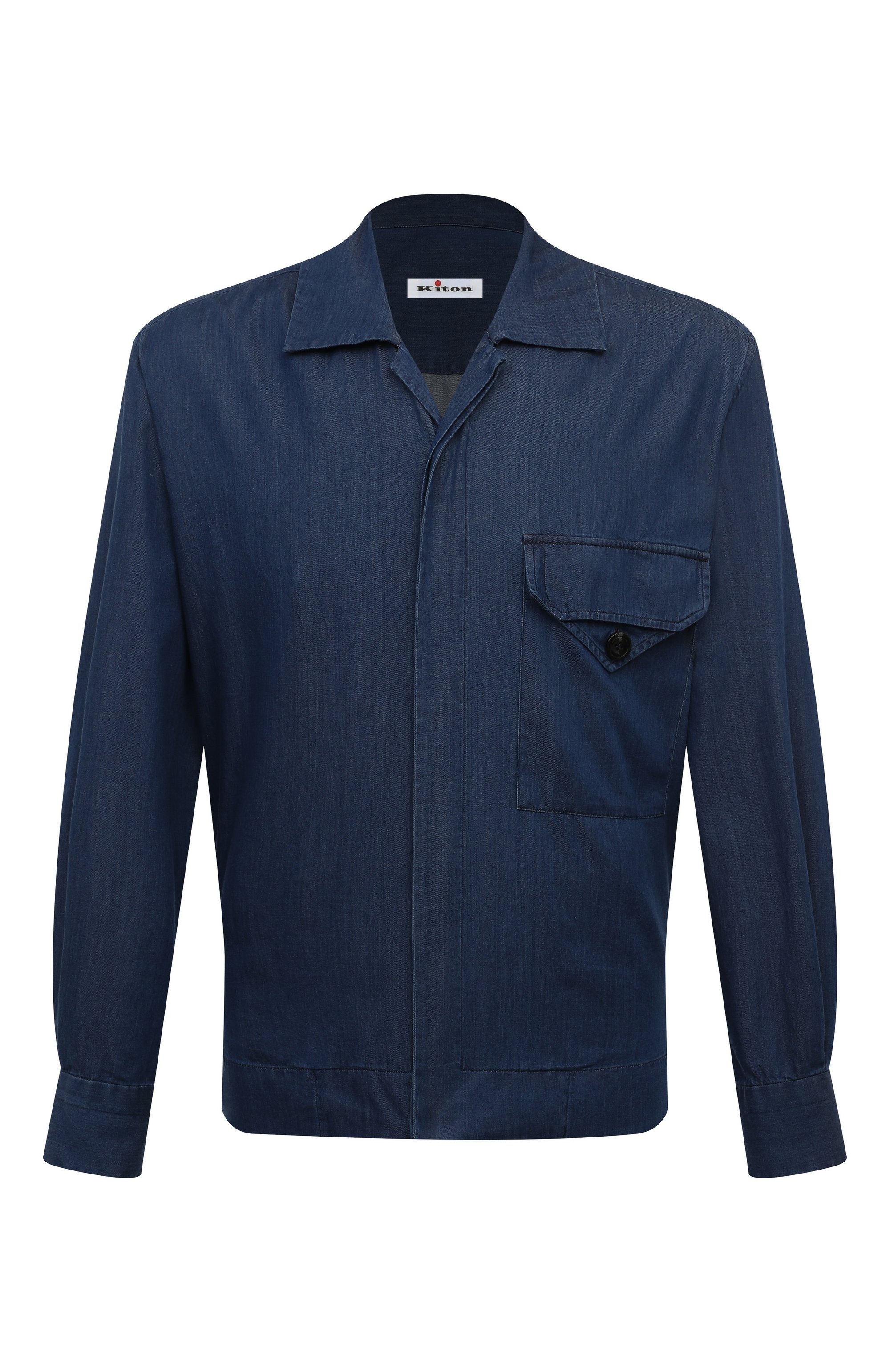 Хлопковая рубашка KITON, арт. UMC030H08857, фото 1