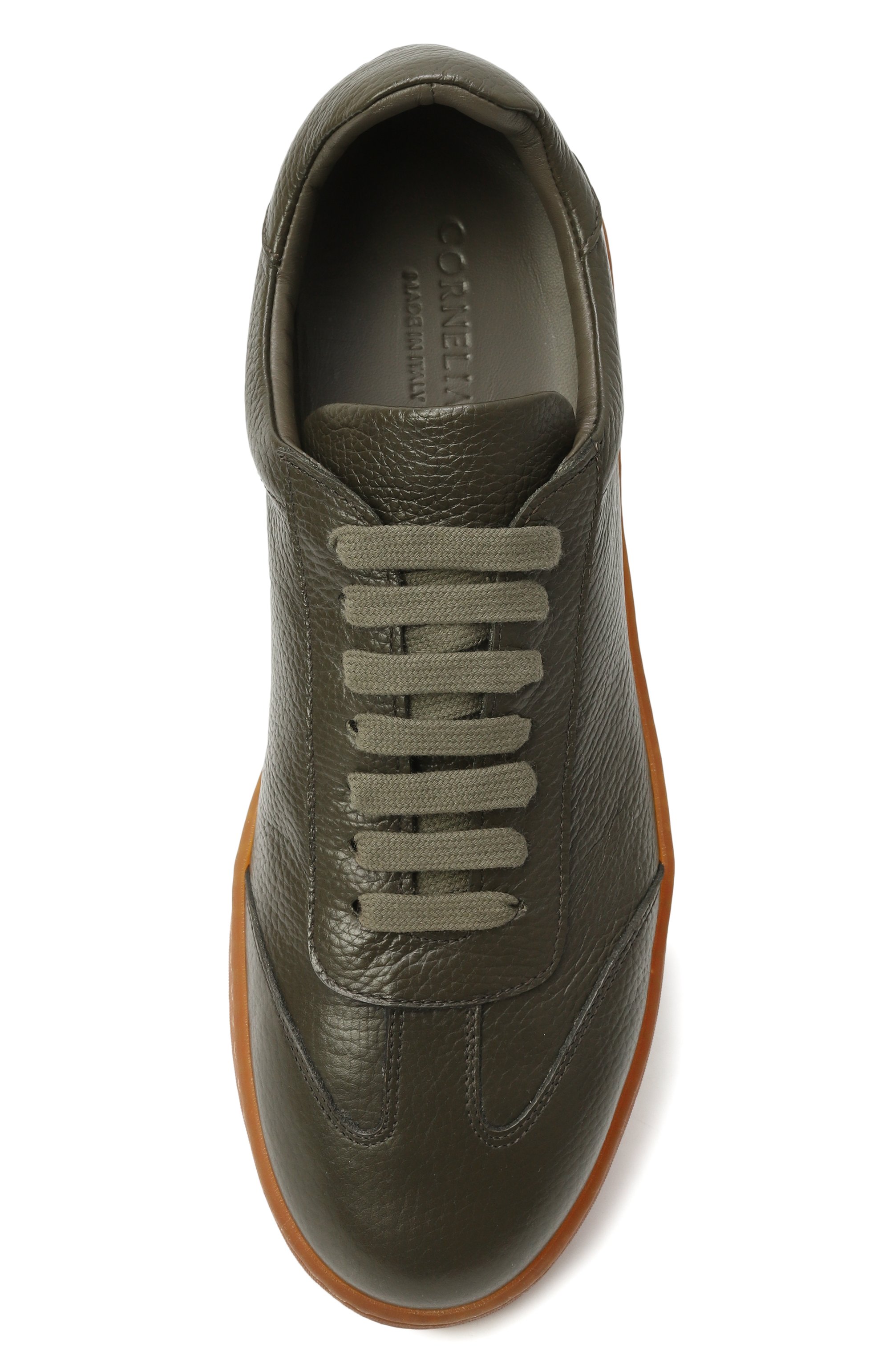 Кожаные кеды CORNELIANI, арт. 26TM60-2620933, фото 6