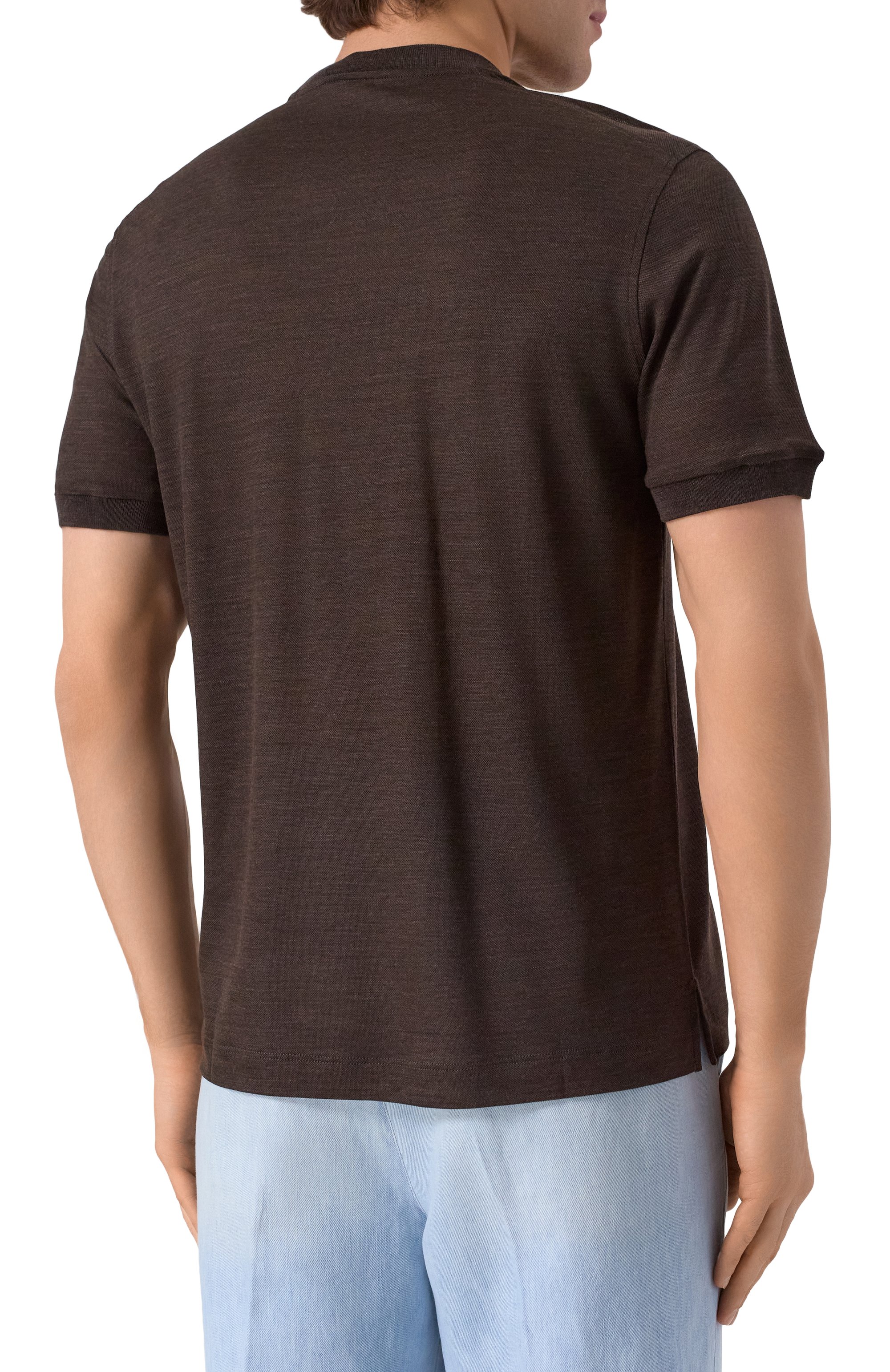 Шерстяная футболка CANALI, арт. T0894/MJ02248, фото 4