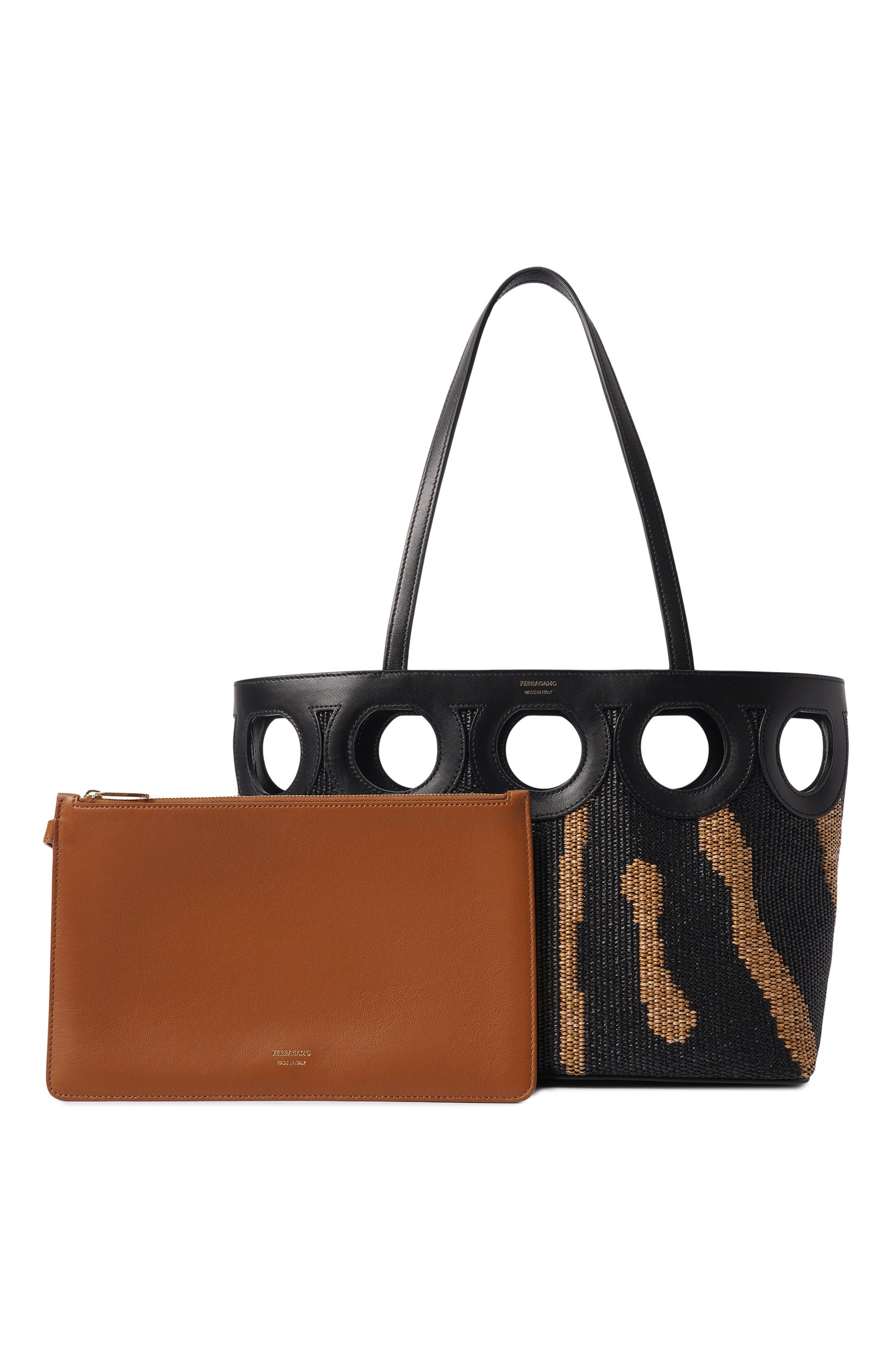 Сумка-тоут gancini medium FERRAGAMO, арт. 21A206/793381, фото 7