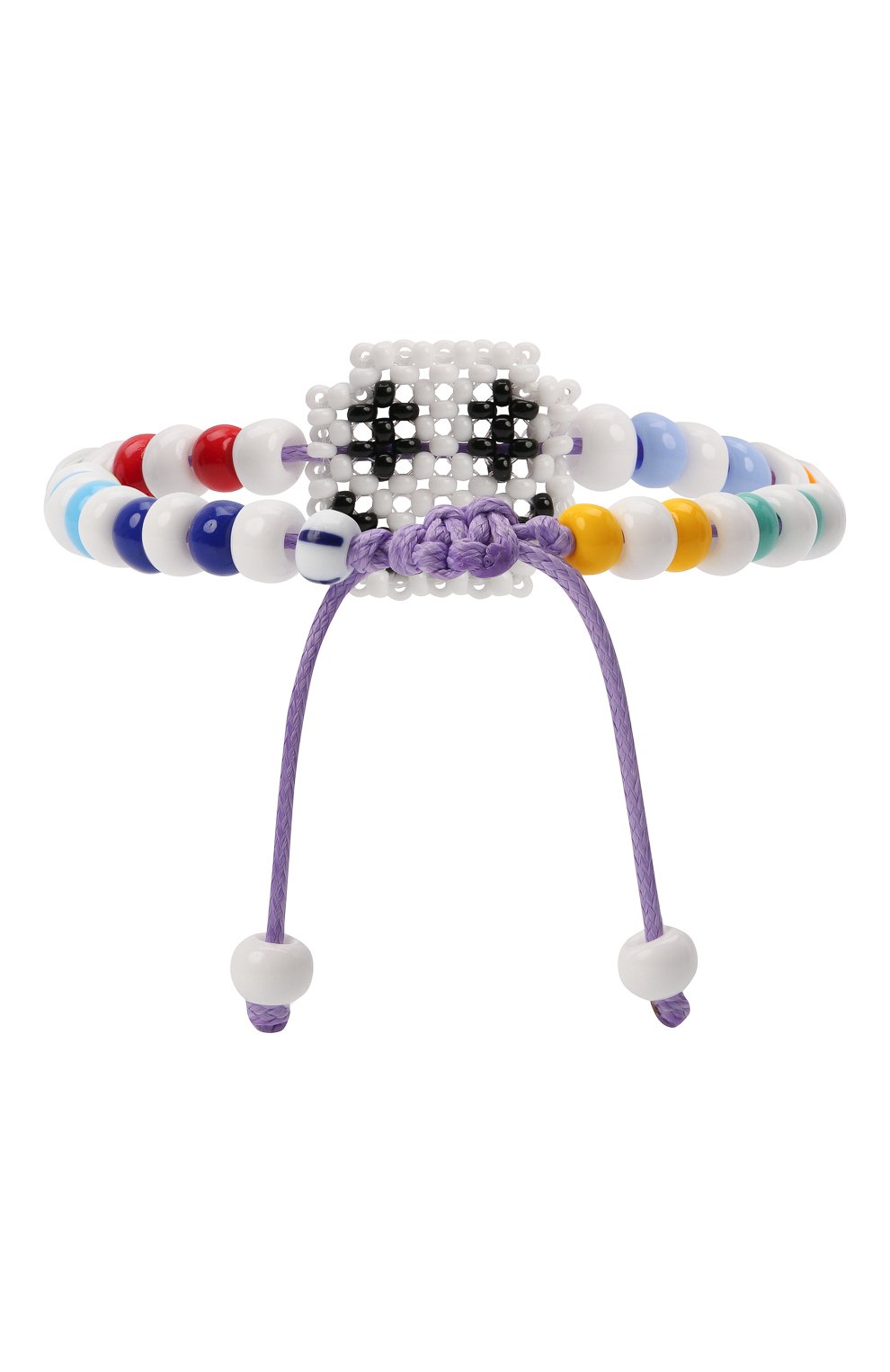 Браслет белый смайл HIAYNDERFYT, арт. 1-2WHTSMMLTn, фото 3