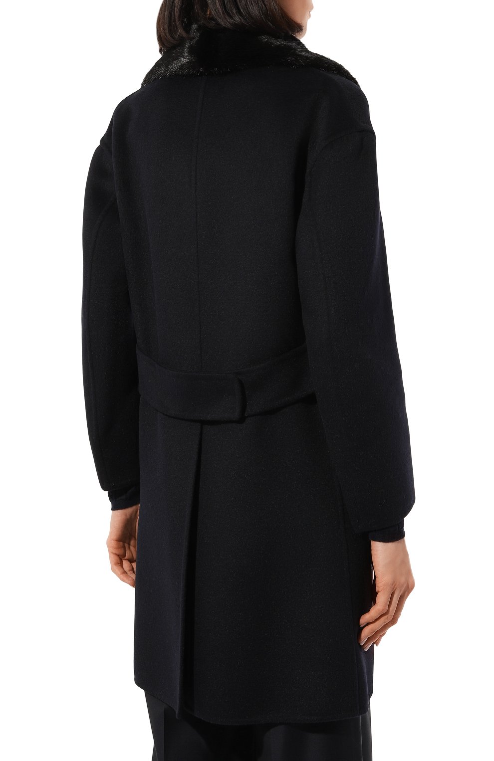 Шерстяное пальто PRADA, арт. P688LP-1U0B-F0008-192, фото 4