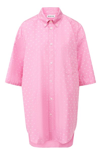 Женская хлопковая рубашка BALENCIAGA, арт. 571252/TELE5
