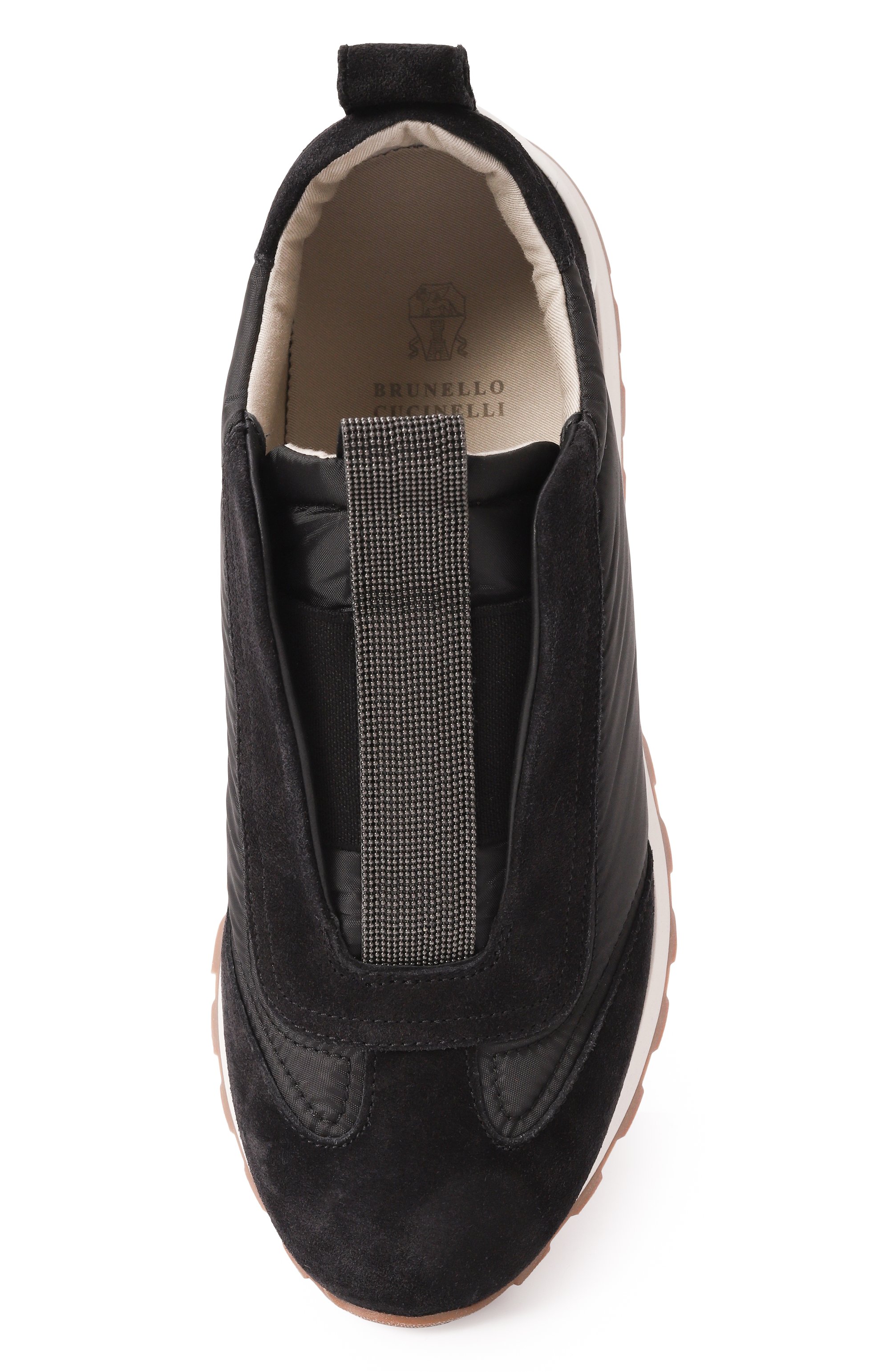 Комбинированные кроссовки BRUNELLO CUCINELLI, арт. MZSFGB1118, фото 6