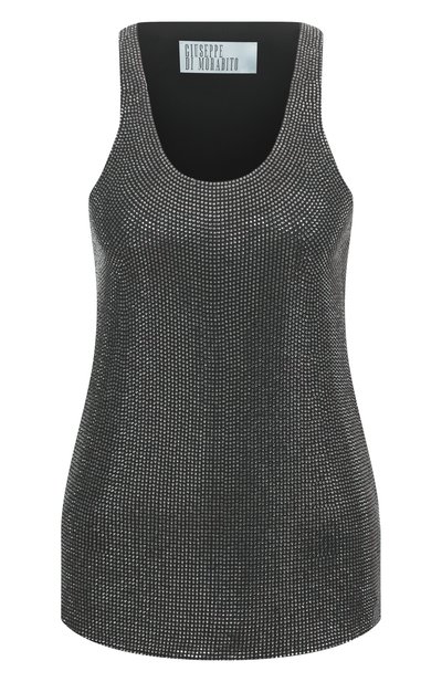 Женский топ с отделкой стразами GIUSEPPE DI MORABITO, арт. 04SST0317FC 04428