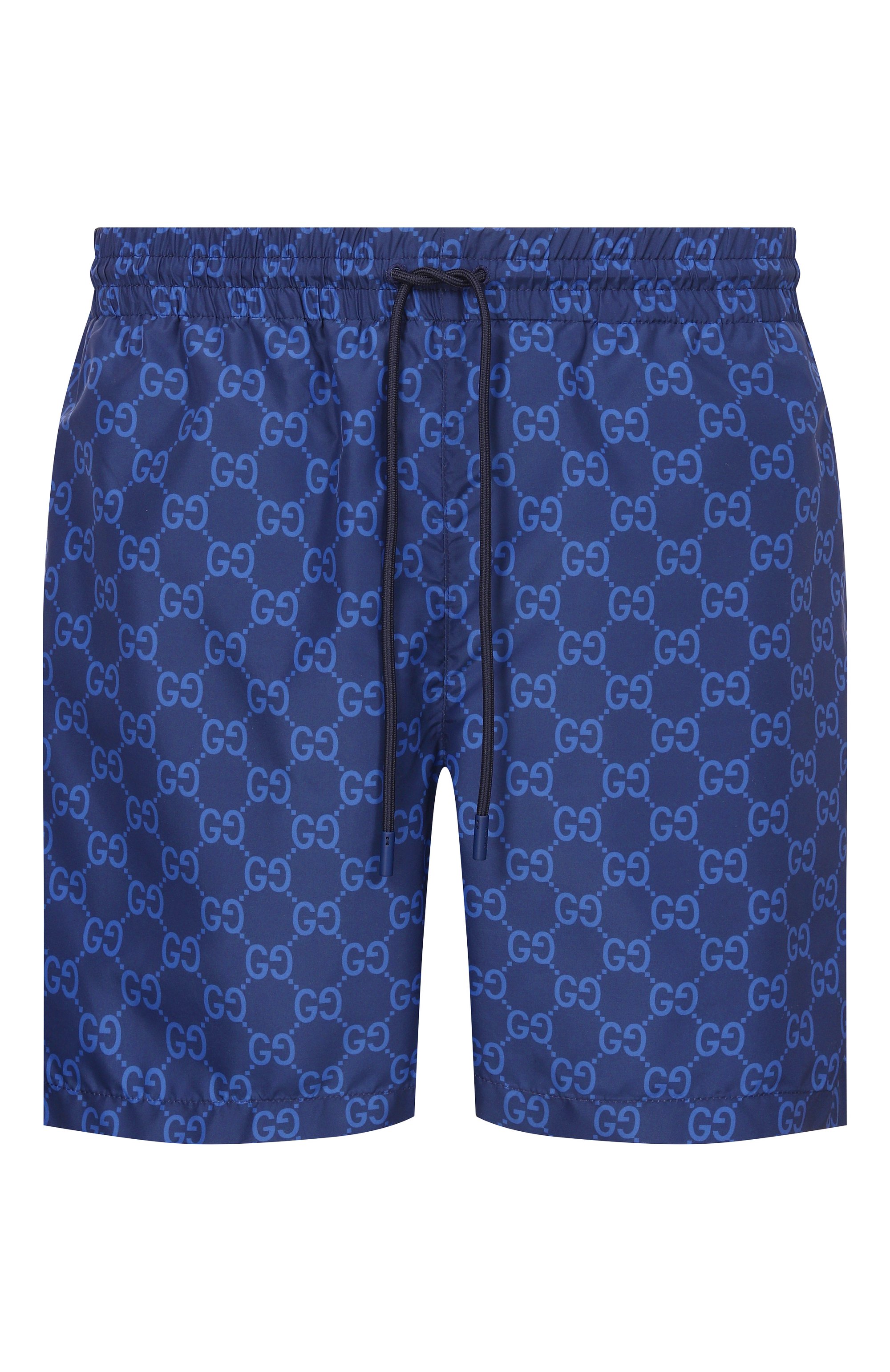 Плавки-шорты GUCCI темно-синего цвета по цене 105000 руб., арт. 815602/XHAJ3, фото 1 Плавки-шорты GUCCI, арт. 815602/XHAJ3, фото 1