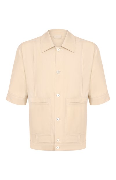 Мужская рубашка из хлопка и шелка MVST, арт. 25E/X1P/0/G041/0207