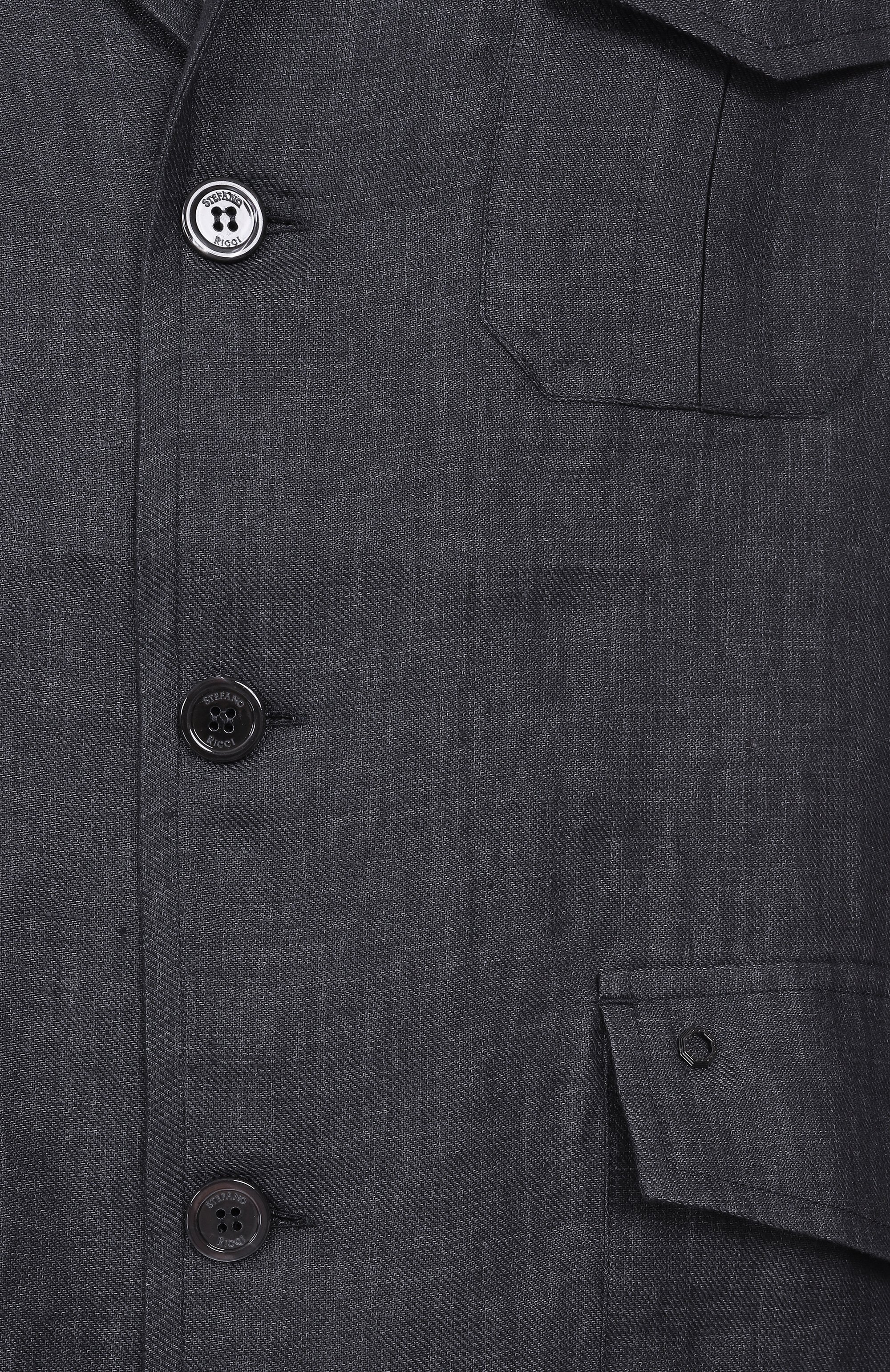 Льняная куртка STEFANO RICCI, арт. SP007710/BN2930, фото 6