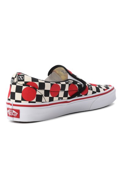 Текстильные слипоны valentino garavani x vans VALENTINO, арт. 8W2S0NY9/WHX, фото 5
