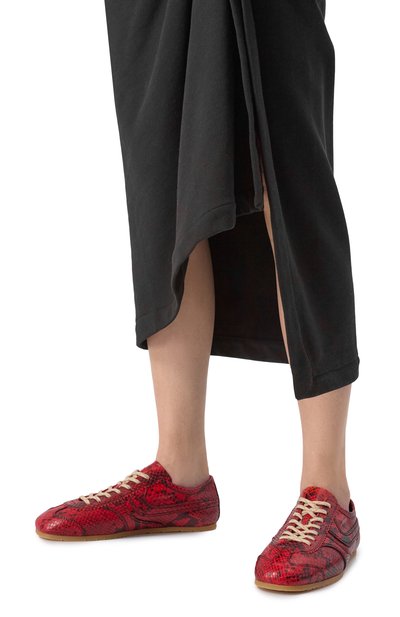 Кожаные кеды DRIES VAN NOTEN, арт. WS251-1160, фото 3