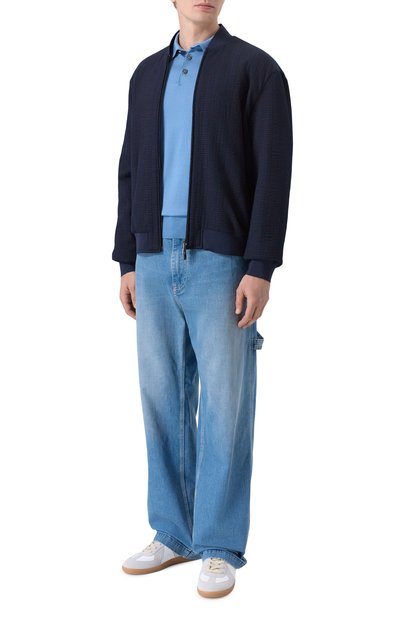 Шелковое поло DOLCE & GABBANA, арт. GXZ02Z/JBS05, фото 2