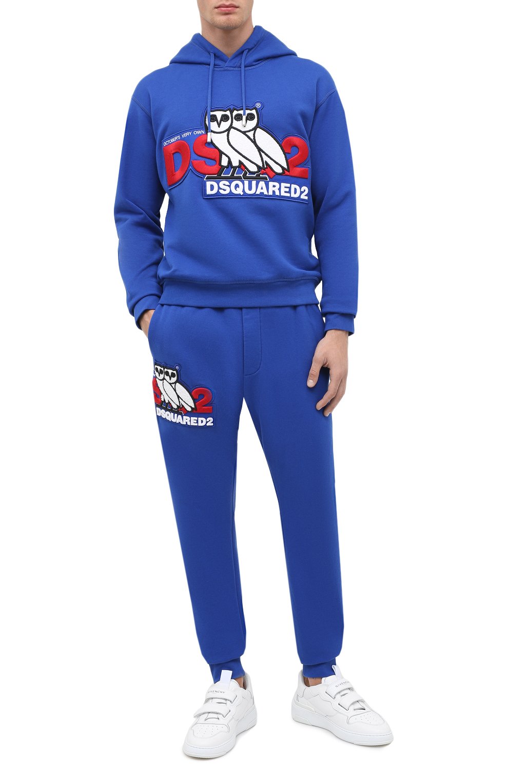 Хлопковые джоггеры d2 x ovo DSQUARED2, арт. S74KB0479/S25042, фото 2