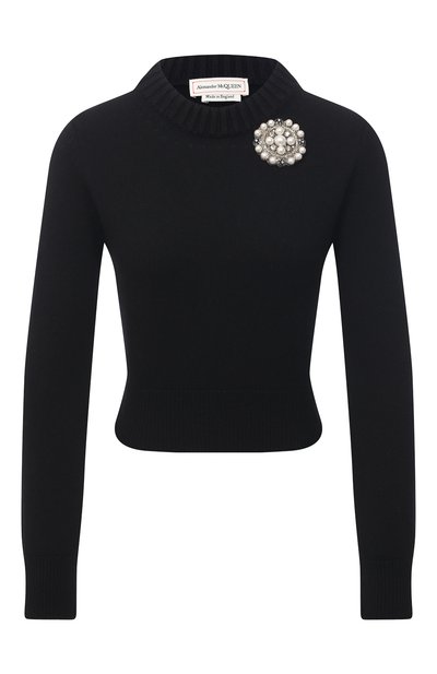 Женский кашемировый пуловер ALEXANDER MCQUEEN, арт. 650357/Q1ATF