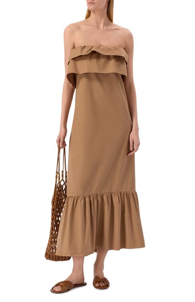 Кожаные шлепанцы SAINT LAURENT, арт. 860614/AADF0, фото 3