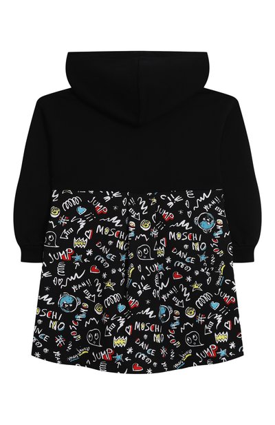 Хлопковое платье MOSCHINO, арт. HDV0H0/LCA77/4-8, фото 3