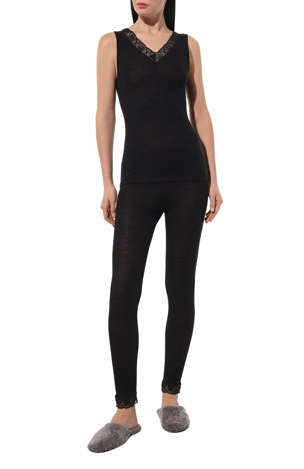 Легинсы из шерсти и шелка HANRO, арт. 070969, фото 2