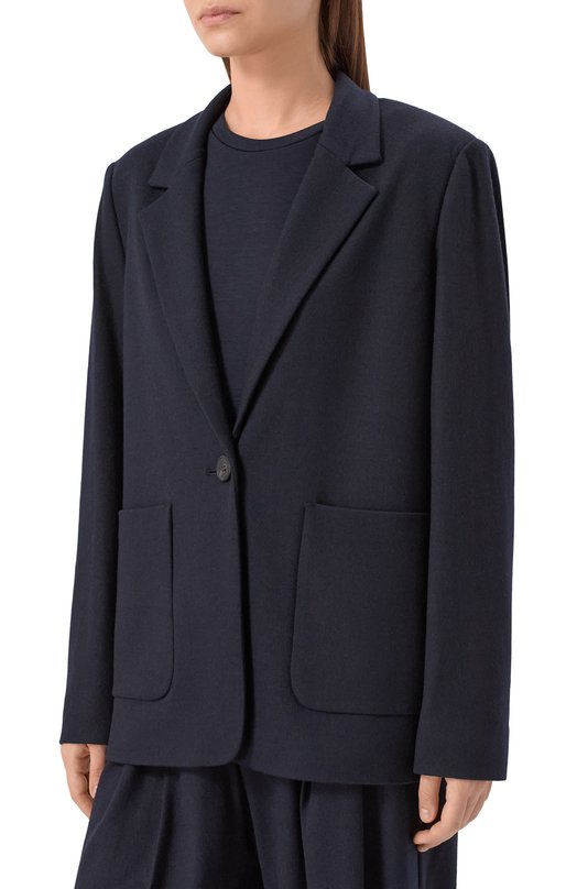 Шерстяной жакет Windsor 52 DS651H 10001443 Синий  52 DS651H 10001443 Фото 3