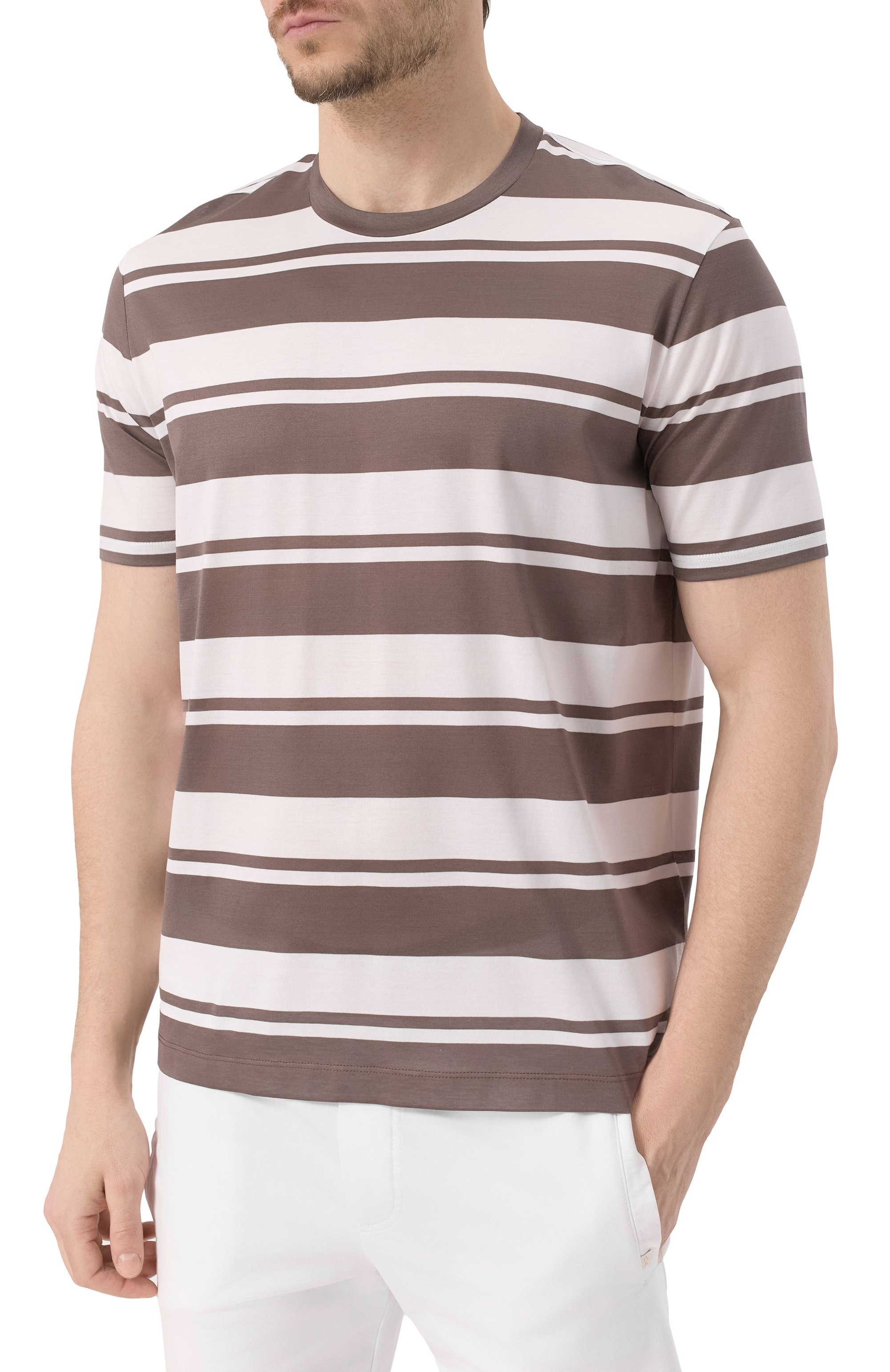 Хлопковая футболка PAUL&SHARK, арт. 25411011, фото 3