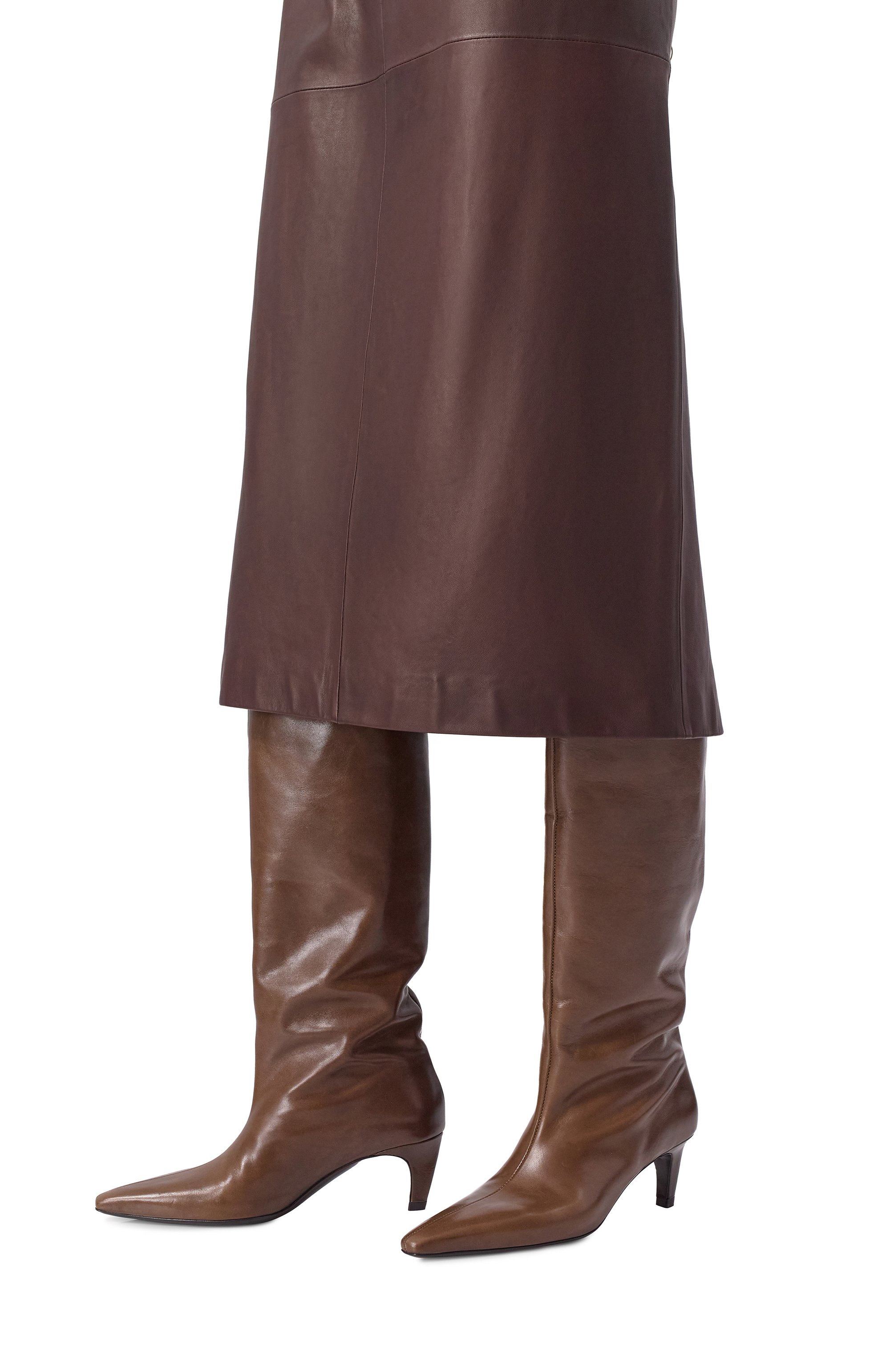 Кожаные сапоги cave JUDE, арт. CAVE KNEE B00T, фото 2