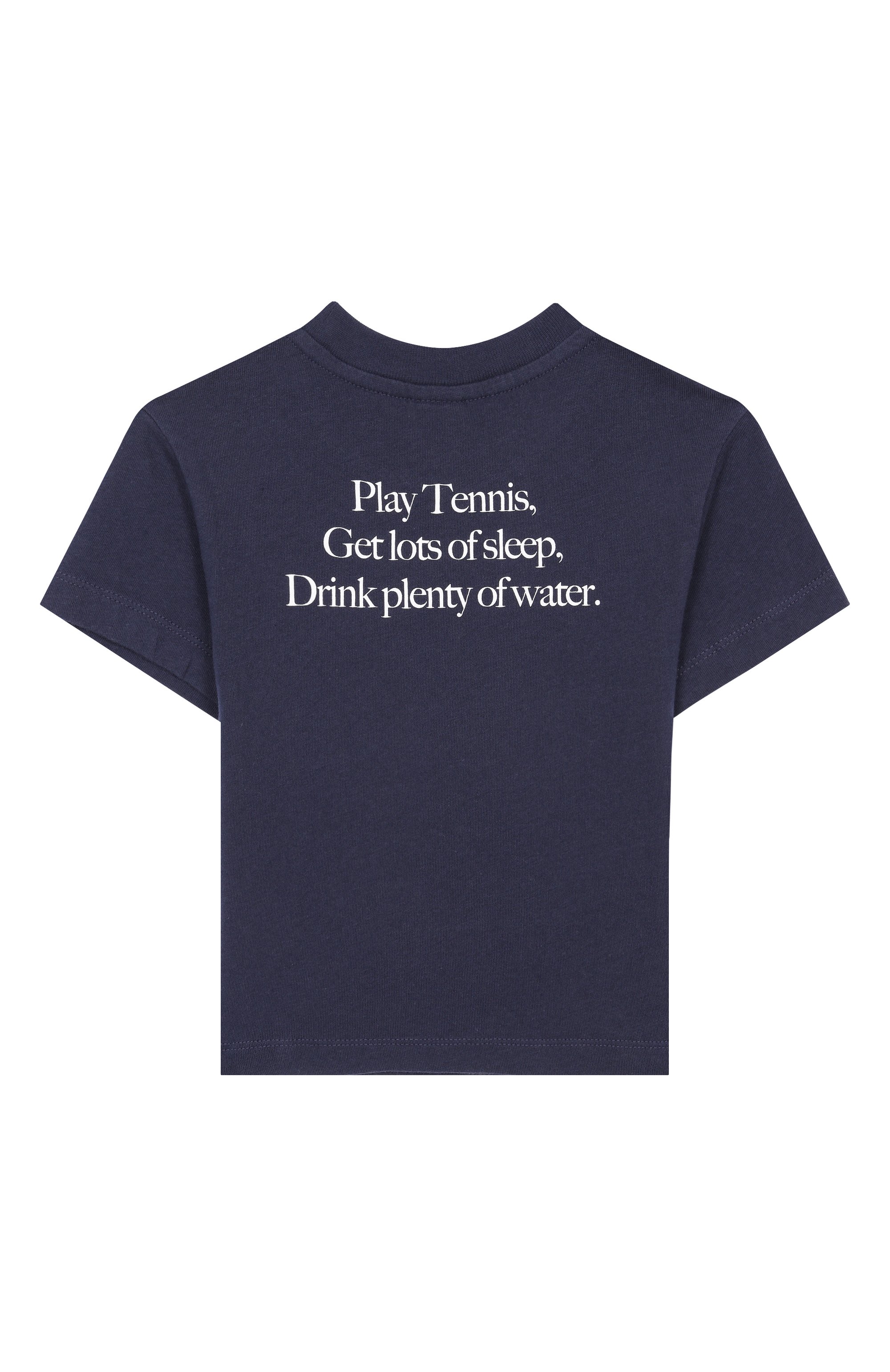 Хлопковая футболка SPORTY AND RICH, арт. T004861300BL106, фото 2