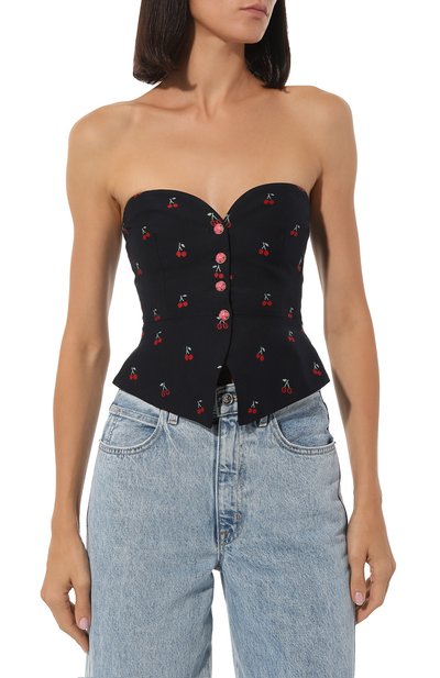 Корсет из хлопка и шерсти GUCCI, арт. 569887 ZABMY, фото 3