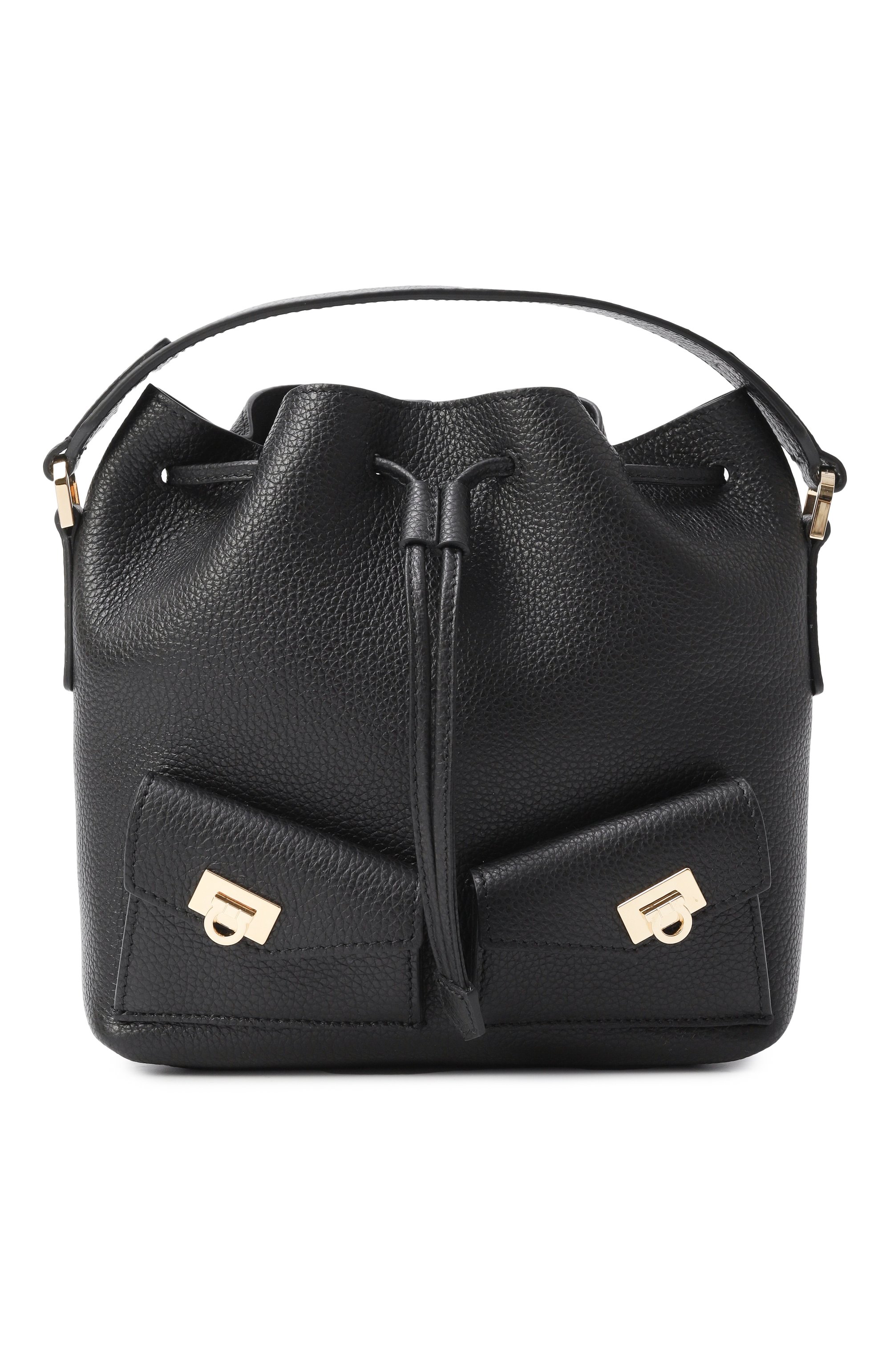 Сумка multipocket FERRAGAMO черного цвета по цене 131000 руб., арт. 220915/785880, фото 1 Сумка multipocket FERRAGAMO, арт. 220915/785880, фото 1