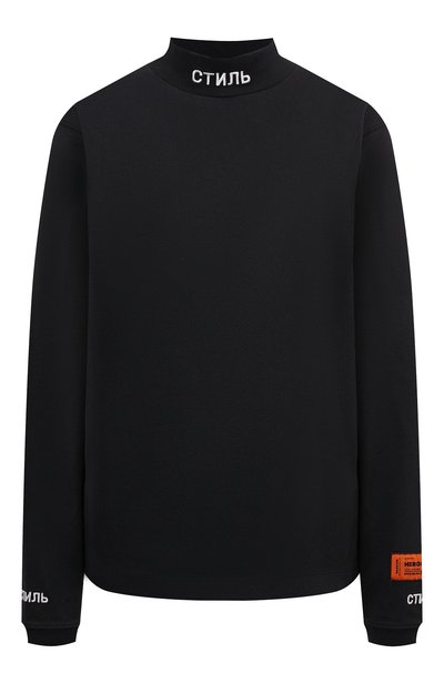 Женская хлопковый лонгслив HERON PRESTON, арт. HWAB015F21JER0011001