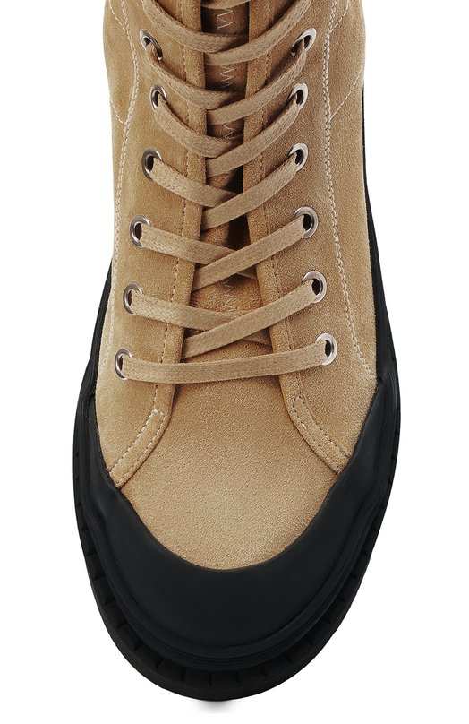 Замшевые ботинки Proenza Schouler Бежевый, фото 6