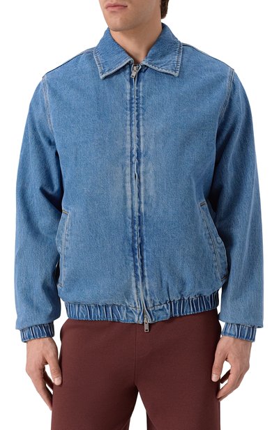 Джинсовый бомбер 12 STOREEZ, арт. 129647, фото 3