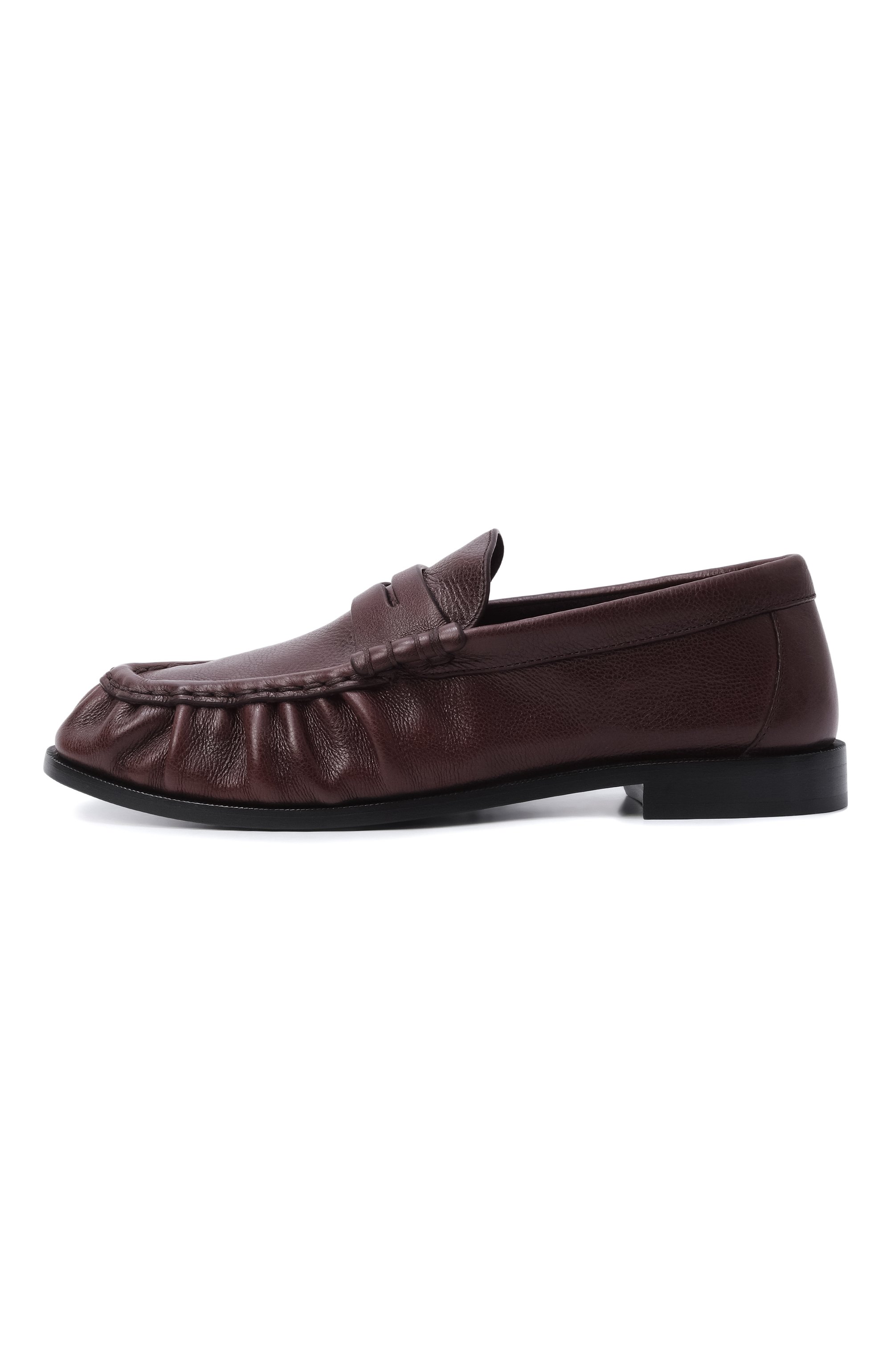 Кожаные пенни-лоферы le loafer SAINT LAURENT, арт. 818908/25VAA, фото 4