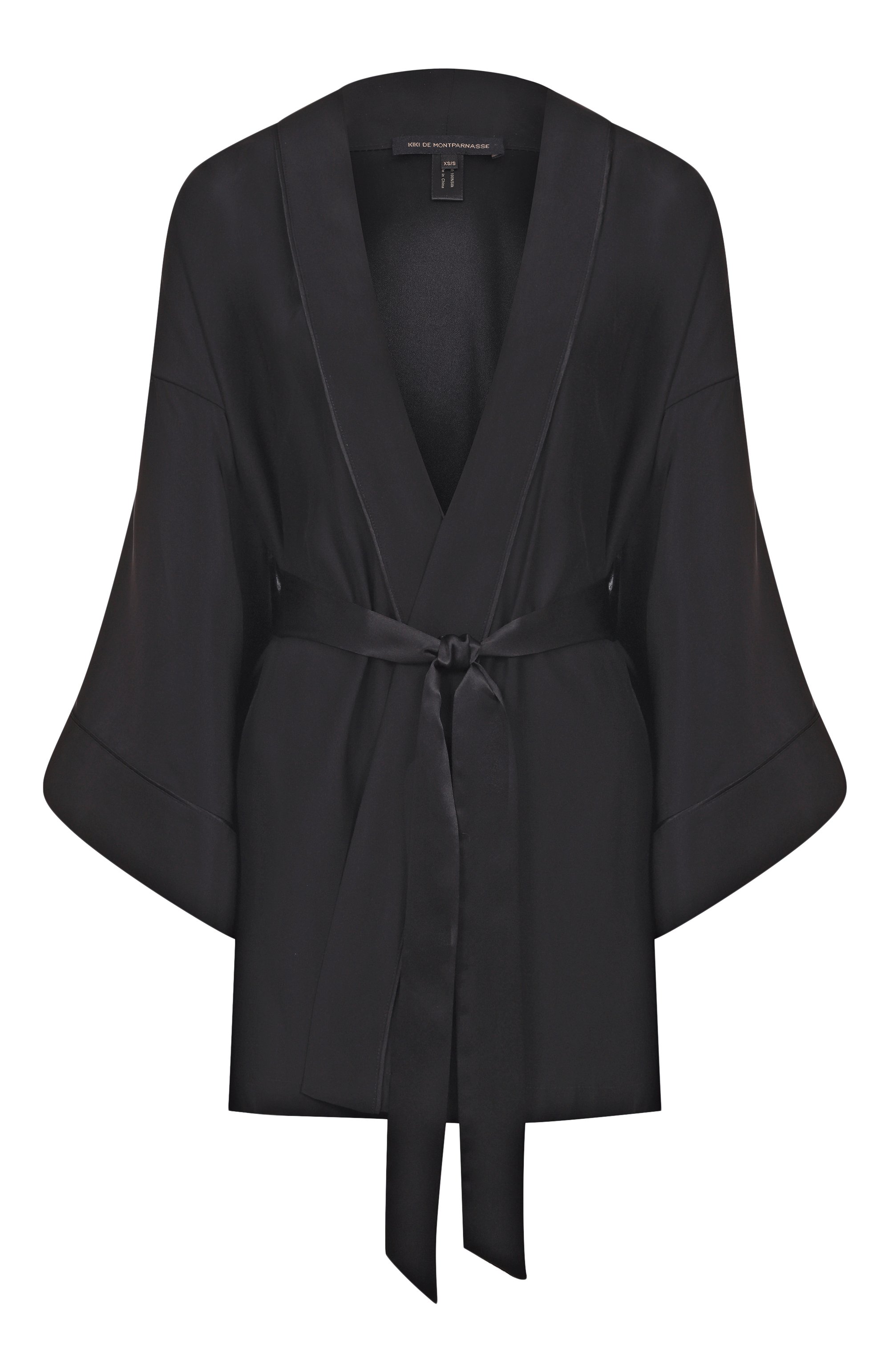 Шелковый халат KIKI DE MONTPARNASSE, арт. C001RB002, фото 1
