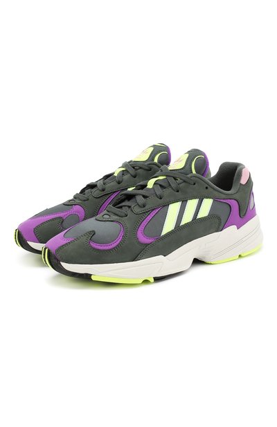 Комбинированные кроссовки yung 1 ADIDAS ORIGINALS, арт. BD7655, фото 1