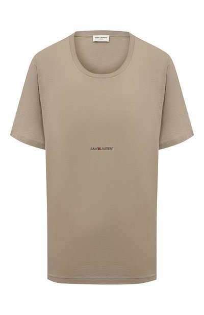 Хлопковая футболка SAINT LAURENT, арт. 647994/YBYL2, фото 1