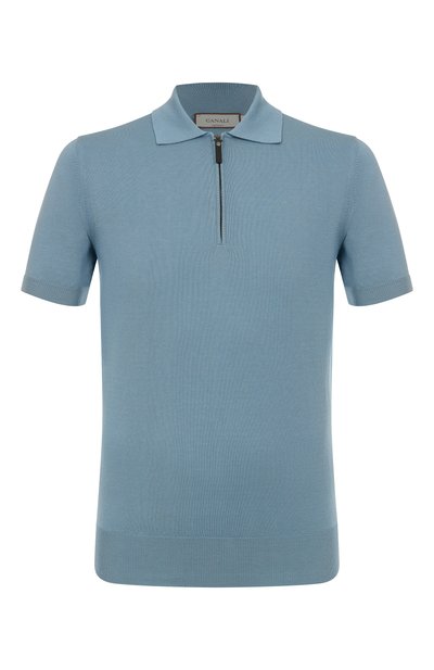 Мужская хлопковое поло CANALI, арт. C0454/MK00145
