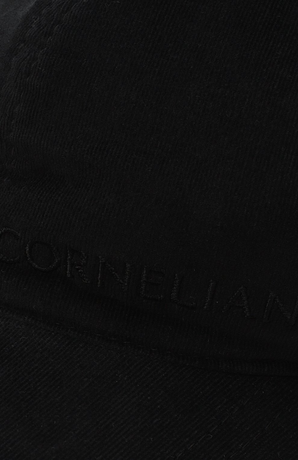 Вельветовая бейсболка CORNELIANI черного цвета по цене 26300 руб., арт. 940508-9429205, фото 3 Вельветовая бейсболка CORNELIANI, арт. 940508-9429205, фото 3
