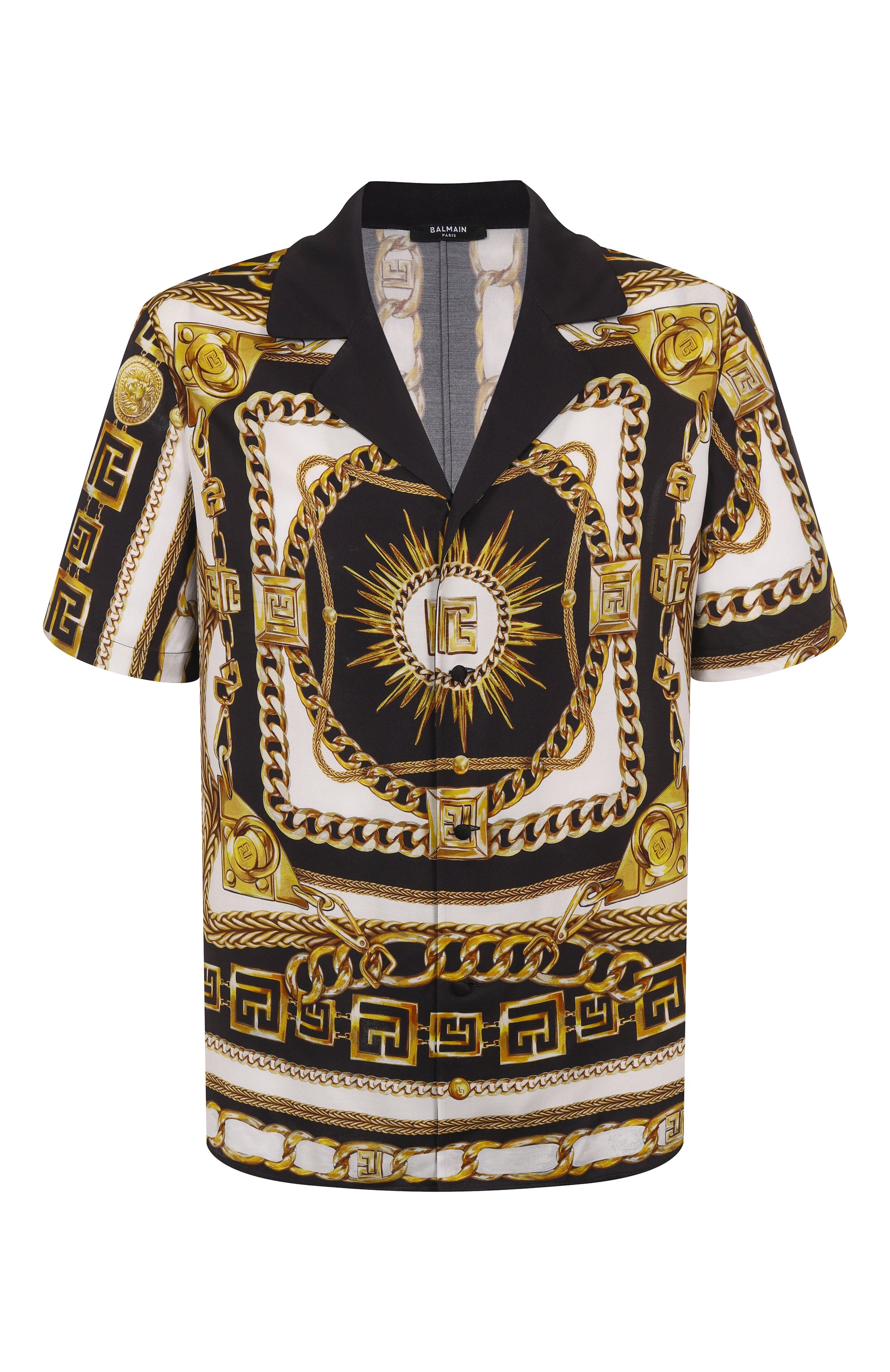 Рубашка из вискозы BALMAIN, арт. FH1HN150/VI41, фото 1