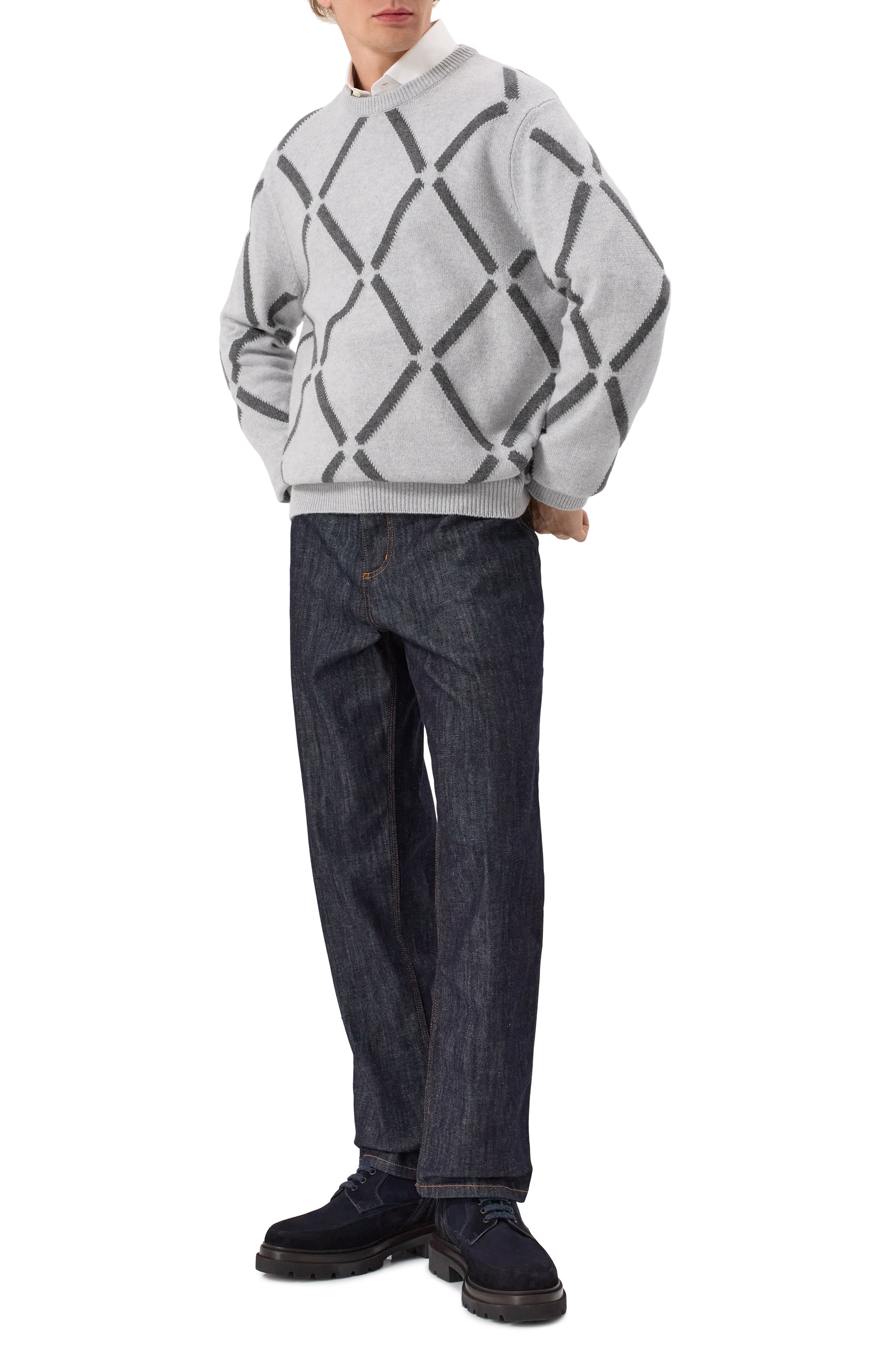 Кашемировый джемпер KITON, арт. UMK0512V381, фото 2